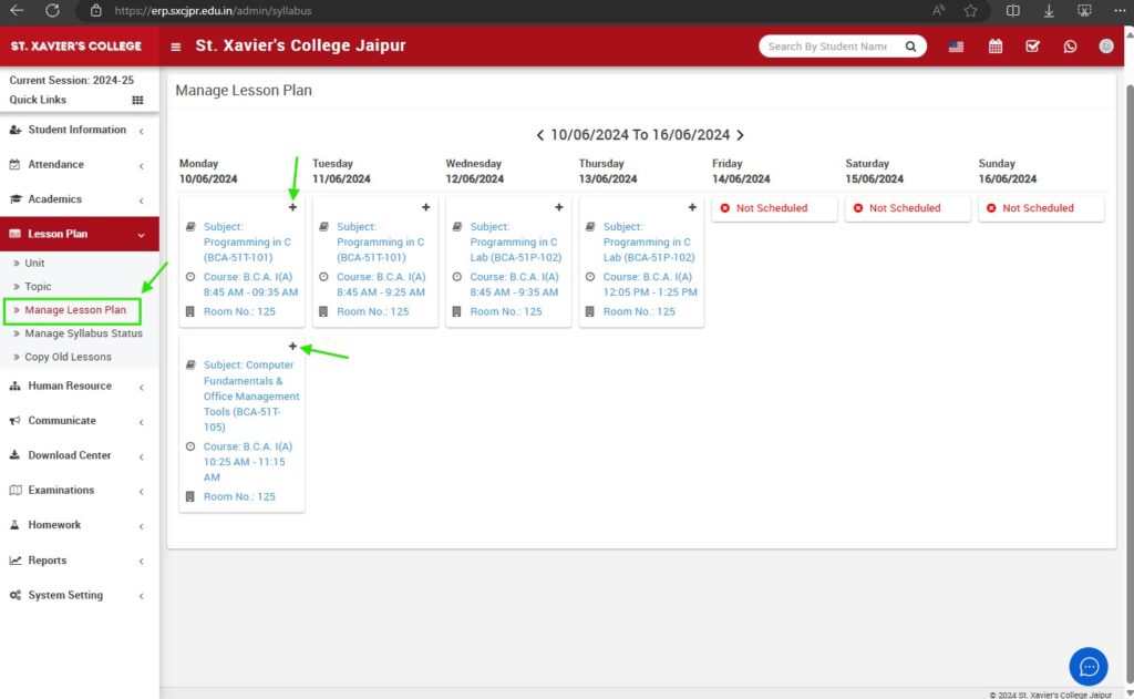 Add Lesson Plan Step 1 1 How to Add Lesson Plan