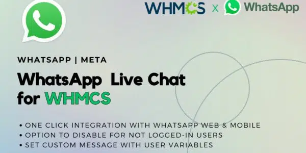 WhatsApp Live Chat for WHMCS